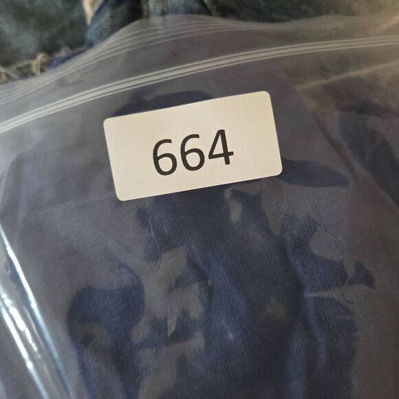 Milano Bay Men's Two-tone Colorblock Short Sleeve Button-up Camp Shirt Blue 2XL - Picture 7 of 7